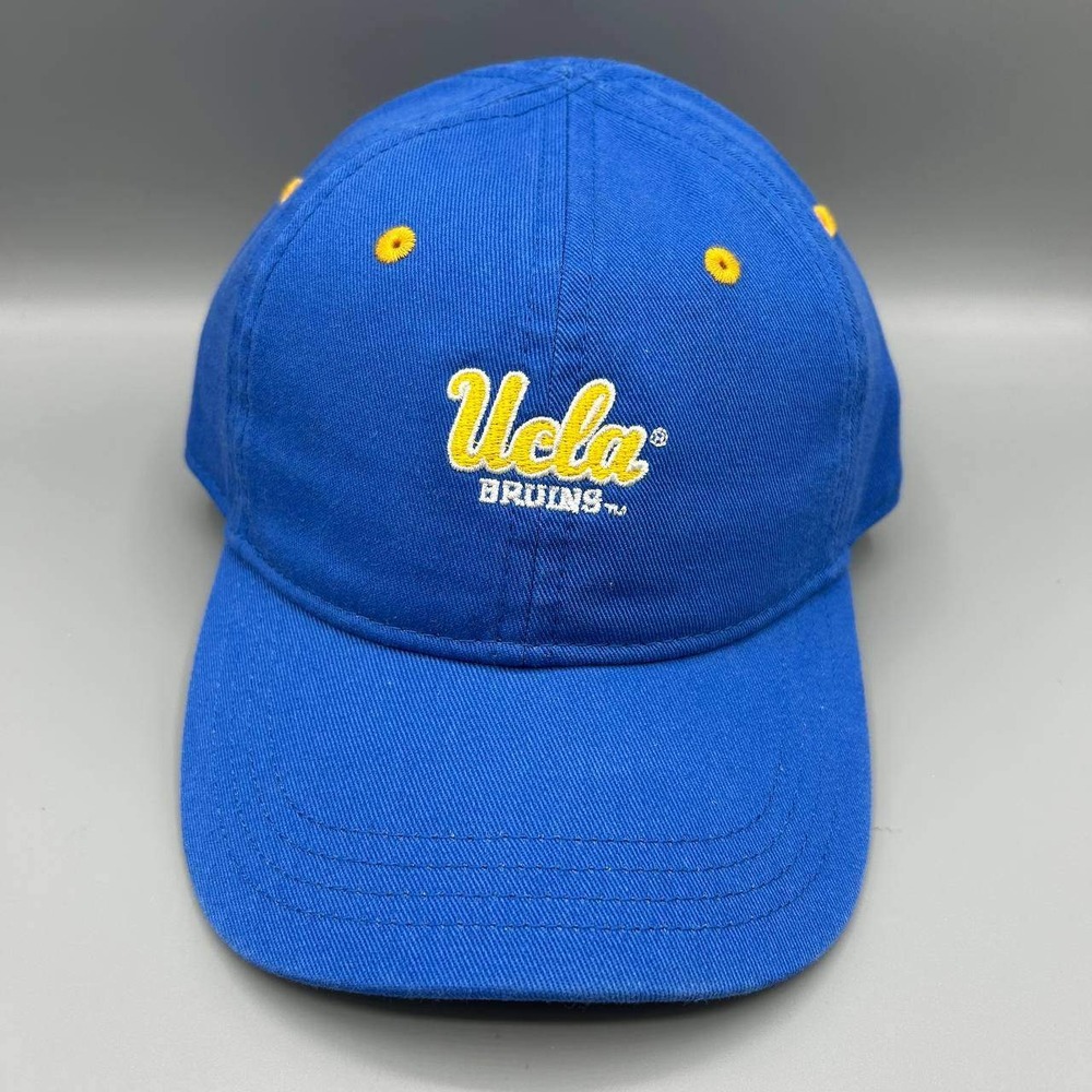 Vintage UCLA‎ Bruins Hat Kids Blue NCAA The Game Strap Back Cap New Cotton